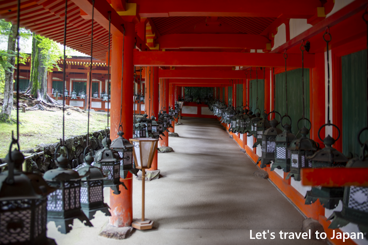 Corridor and Hanging Lantern: Highlights of Kasuga Taisha Shrine(15)
