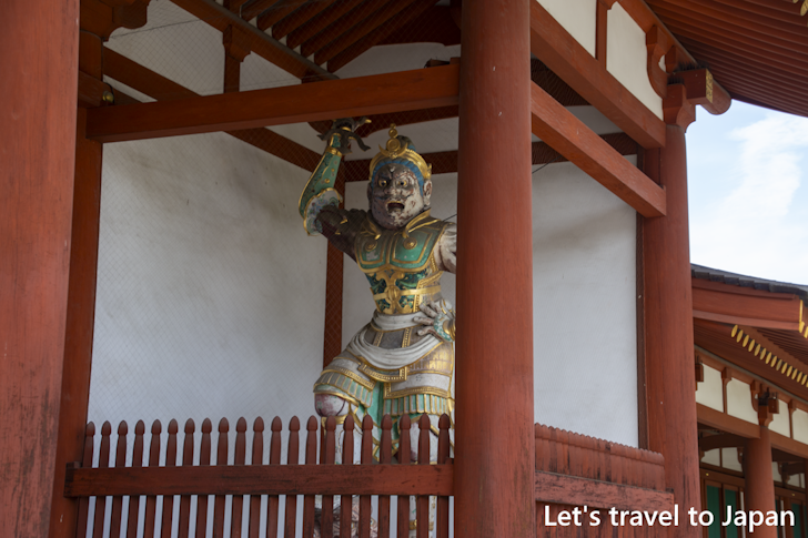 Nitennou statues: Highlights of Yakushiji Temple(4)